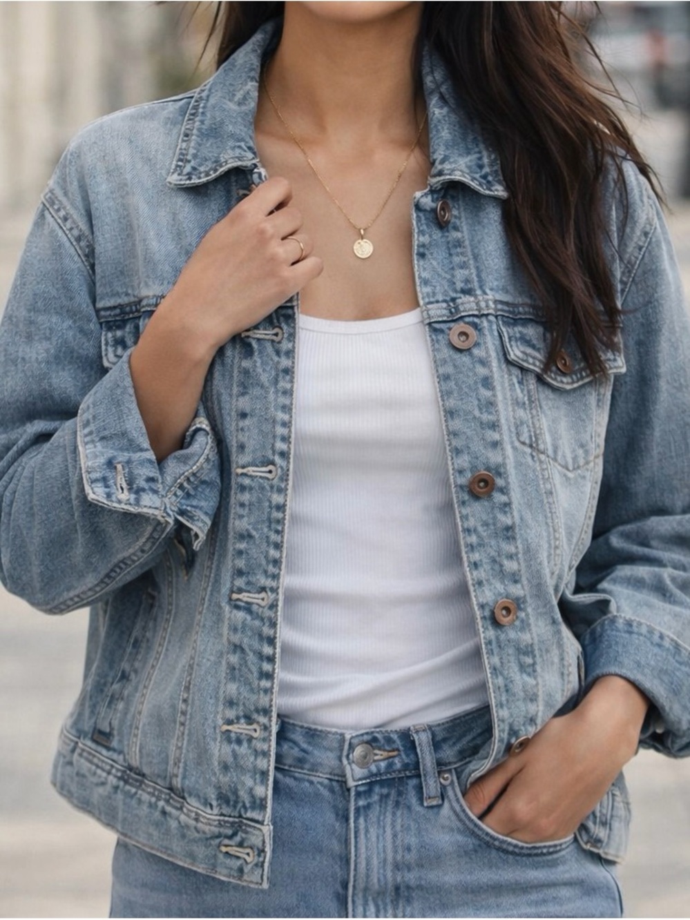 GAP Light Blue Denim Jacket